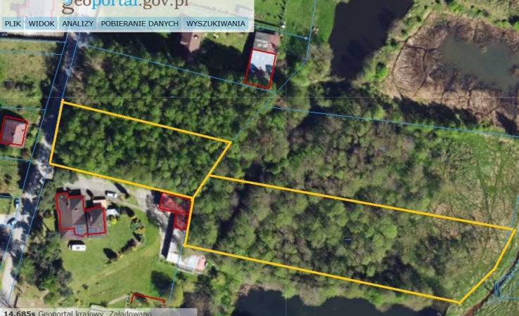 działka na sprzedaż - Konopiska, Wygoda