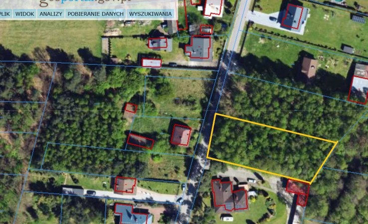 działka na sprzedaż - Konopiska, Wygoda