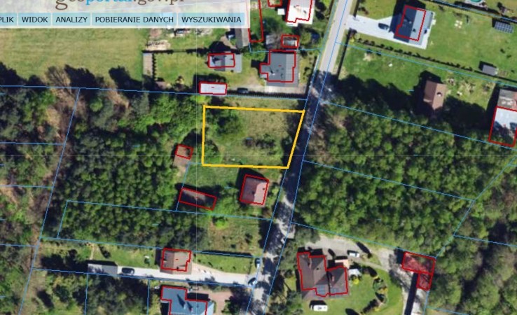 działka na sprzedaż - Konopiska, Wygoda